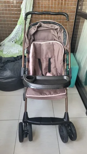 Carrinho de Bebê Galzerano Milano Reversível