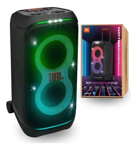 Jbl Partybox Stage 320 Preta - Nova e Lacrada - Pronta Entrega!!