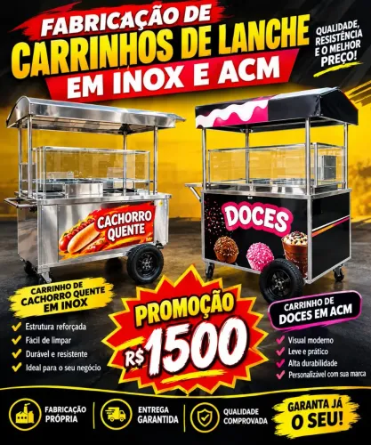 Carrinho de lanche 