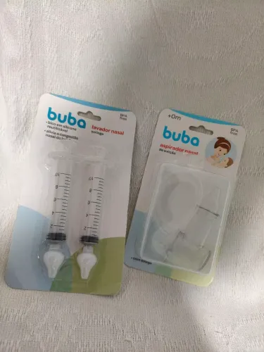 Kit lavagem nasal BUBA ( novos, nunca usado )