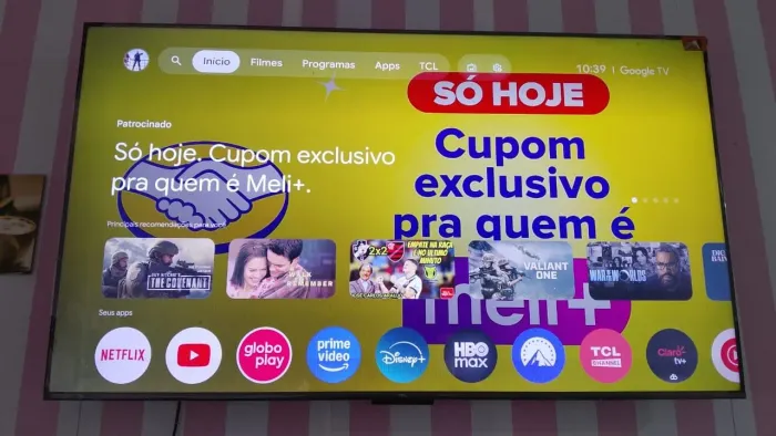 Tv em semi nova.