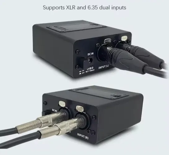 Amplificador e monitoramento de retorno músico