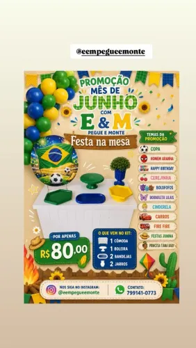 Festa na mesa e pegue e monte