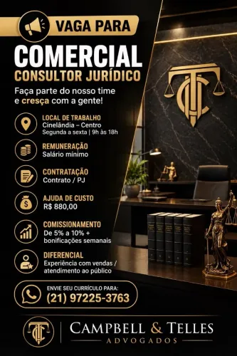Vagas de emprego