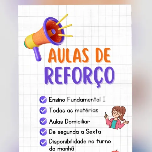 AULA DE REFORÇO 