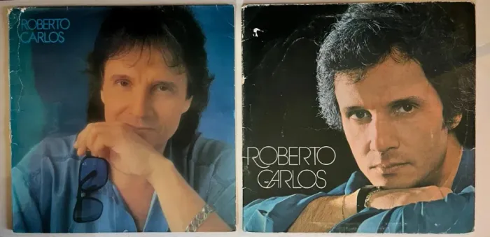 02 (dois) LP s VINIL Roberto Carlos - 1979 e 1992