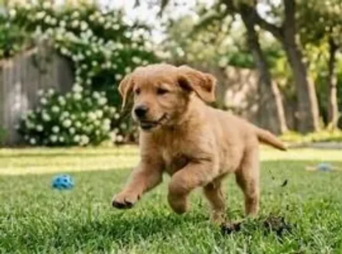 Golden Retriever Esse filhotinho é puro encanto em cada detalhe