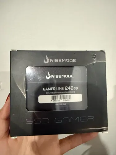 SSD Rise Mode Gamer Line, 240GB, 2.5", SATA III, Leitura: 530 MB/s, Gravação: 520 MB/s