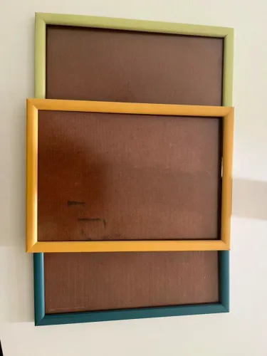 Kit 3 Molduras para Quadros, Fotos, Pôsteres ou Diplomas