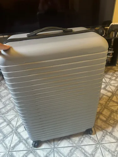 Mala 23 kg Rígida Cinza - Importada