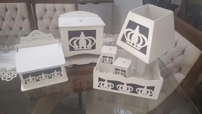 Kit higiene bebê menino principe