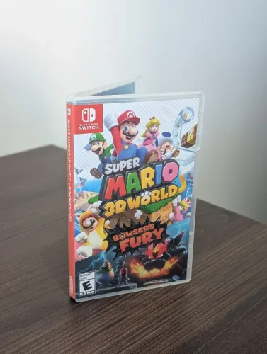 Jogo Nintendo Switch - Super Mario 3D World + Bowser's Fury (Completo)