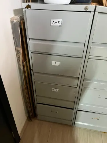 GAVETEIRO ESCRITÓRIO AÇO