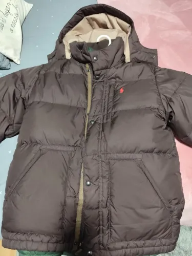 Jaqueta masculina Polo Ralph Lauren Tam P marrom