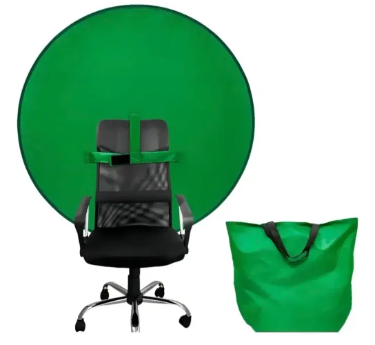 Fundo chroma key 142cm para cadeira