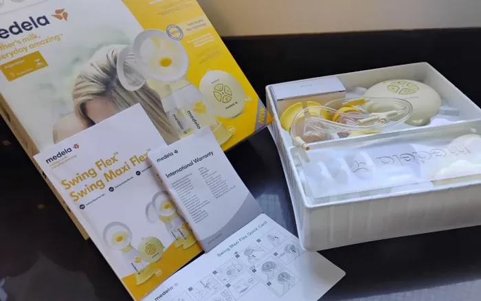 EXTRATORA DE LEITE ELÉTRICA DUPLA MEDELA SWING MAXI FLEX - EXCELENTE ESTADO