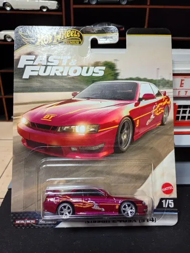 Hotwheels Nissan Silvia s14 Premium velozes e furiosos