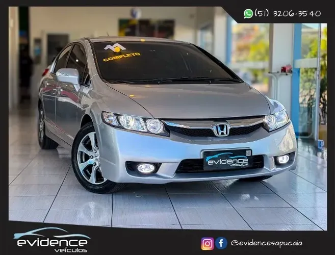 Honda Civic Sed. Lxl/lxl SE 1.8 Flex 16V Mec. 2011