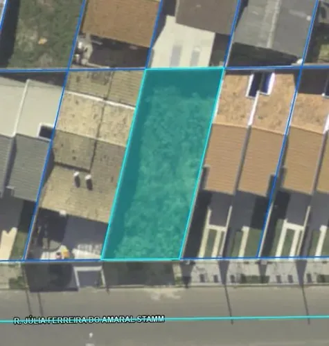 Terreno à venda, 165 m² por R$ 265.000,00 - Campo de Santana - Curitiba/PR