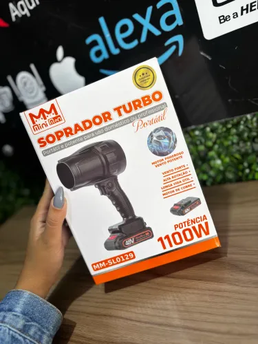 Soprador Turbo Portátil - 1.100W - MM-SL0129