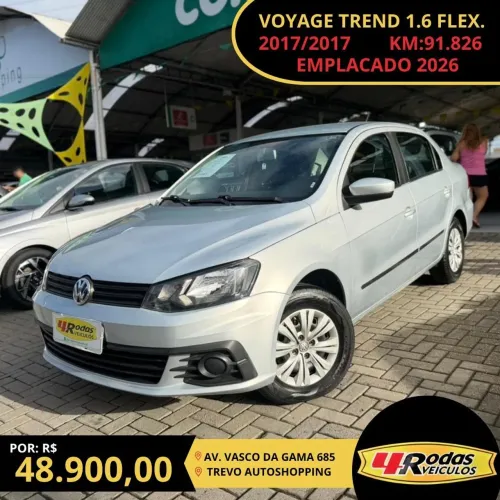Volkswagen Voyage Trendline 1.6 T.flex 8V 4P 2017