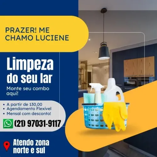 Faxina Completa + Compras | Ganhe Tempo no Seu Dia!