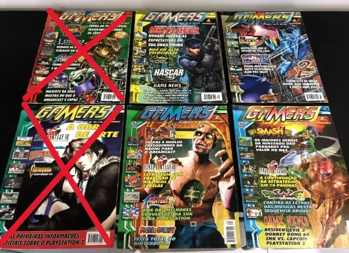 Revista Gamers - Diversos Volumes