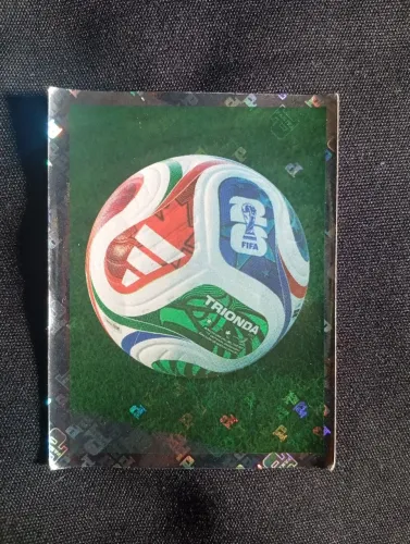 Figurinha brilhante FWC 5 Bola Copa do Mundo 2026