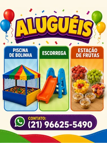 Aluguel de brinquedos