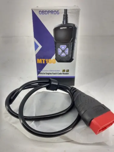 Scanner Automotivo Obd2 Obdprog Mt100 Limpar Falha Do Motor