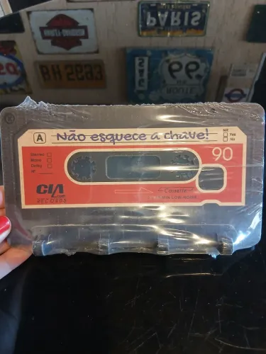 Porta chave retrô 