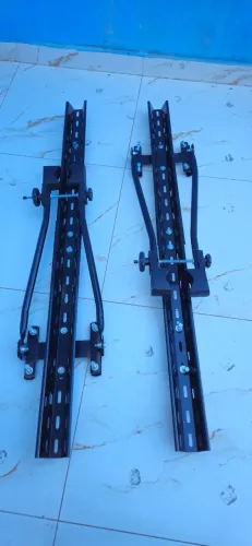 Par de Transbike de Teto em Aço Carbono - Semi Novo