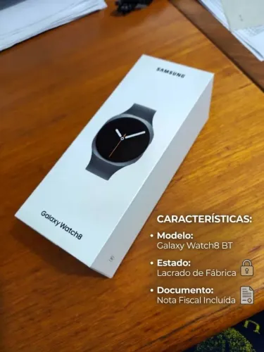 Galaxy Watch8 40 mm, NOVO, LACRADO (Cachambi)