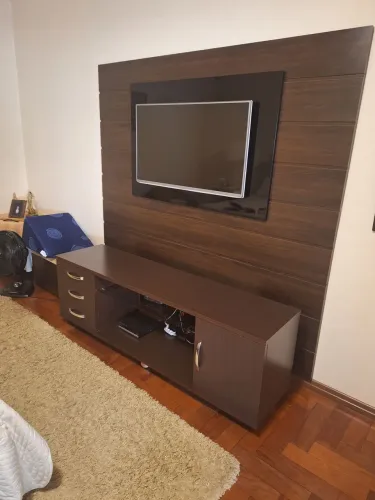 Rack para tv e painel