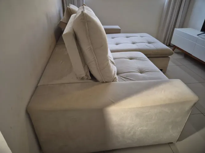 Sofá retrátil 3 lugares