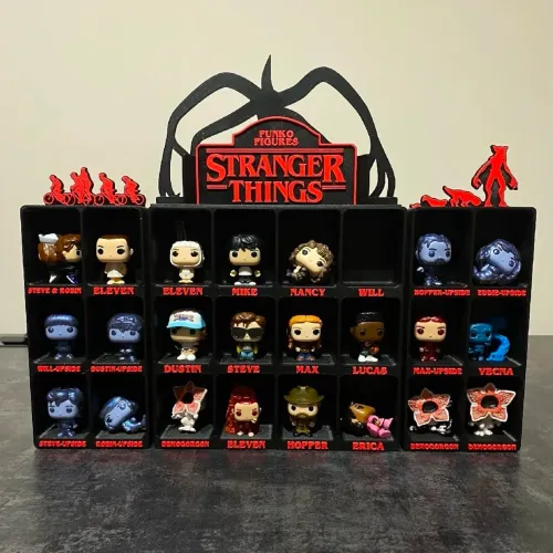 Stranger things - Suporte Funko Pop Kinder Joy