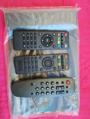 Controle Remoto para TV Box,  Mitsubishi e Just Comp
