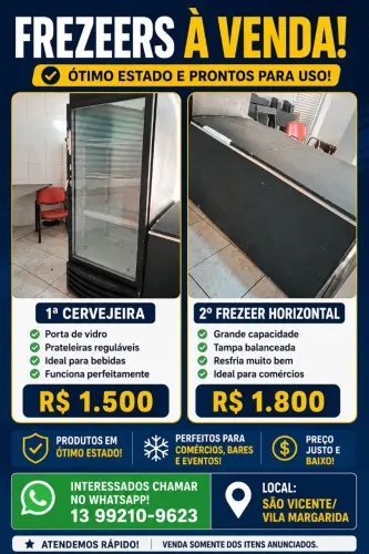 ?Vende-se frezeer ?