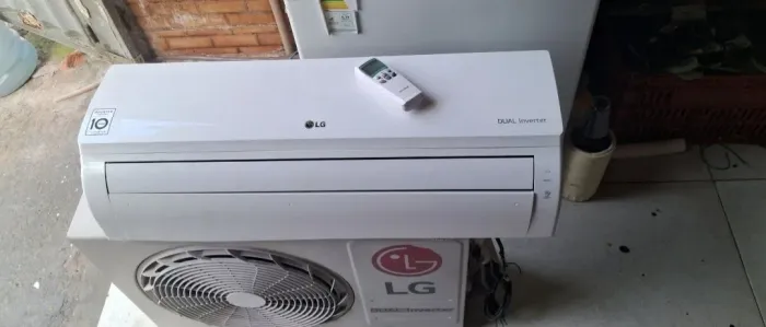 LG dual inverter 9000btus