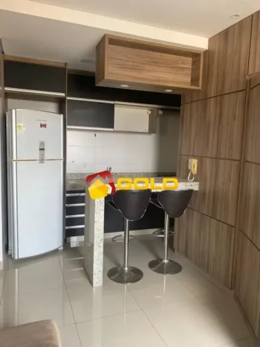 Apartamento Mobiliado para Venda em Uberlândia, Saraiva, 1 dormitório, 1 banheiro, 1 vaga