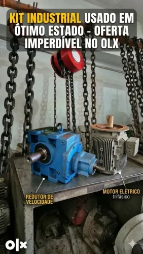 Equipamentos Industriais (Talha, redutor, motores elétricos e etc)