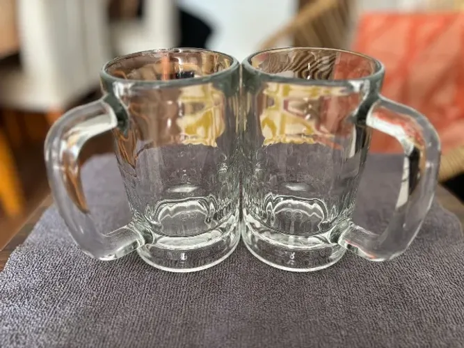 Canecas de chopp de vidro - premium