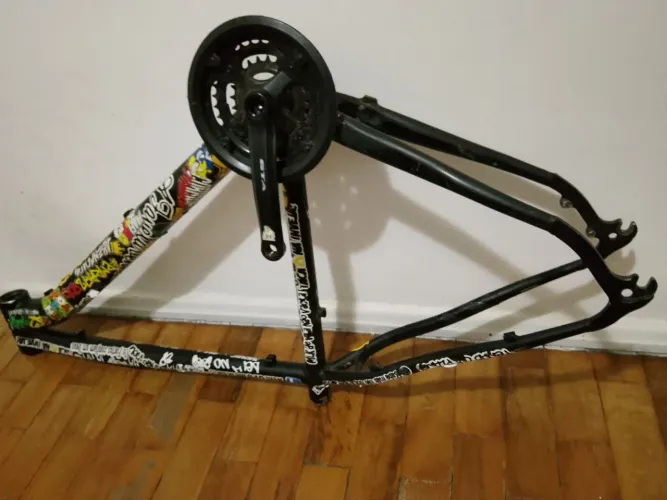 Reparar Quadro Aluminio Super Leve 2Kg Mais Coroa GTS e Movimento Central KSW Alu6061 17"
