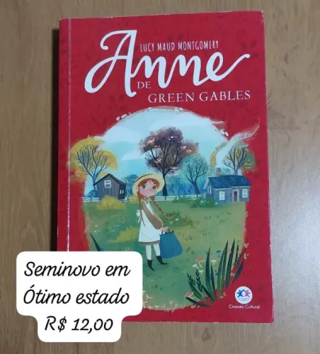 Livro Anne de Green Gables