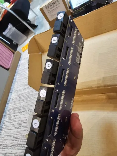 Switch De Fibra Óptica 6 Portas Gigabit Conversor Placa Metr