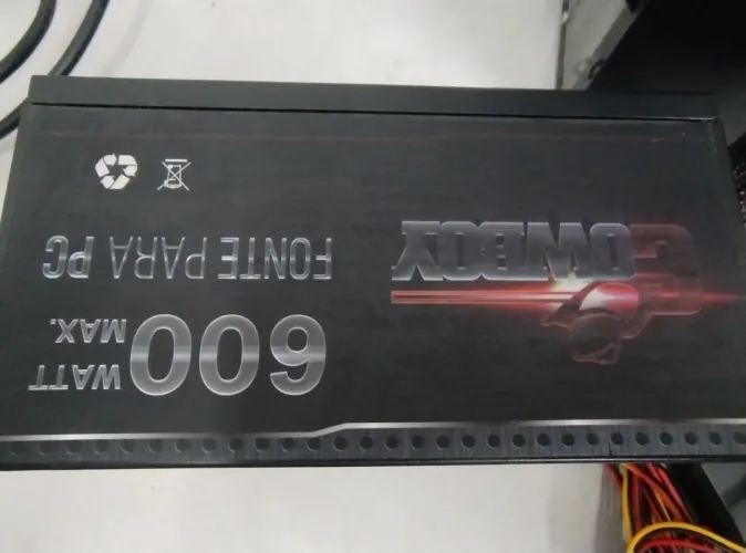 FONTE GAMER 600W