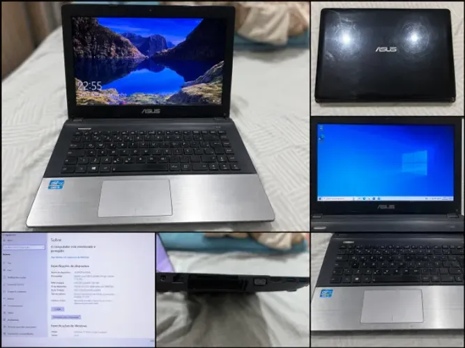 NOTEBOOK USADO ASUS INTEL I5 -3210M CPU @ 2.50GHZ