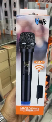 Microfone sem fio dinâmico