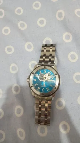 Relógio Bulova Marc Anthony Masculino Aço Prata 98d184n