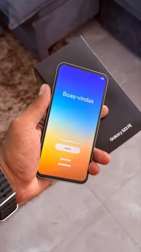 Samsung S23fe perfeito todo original